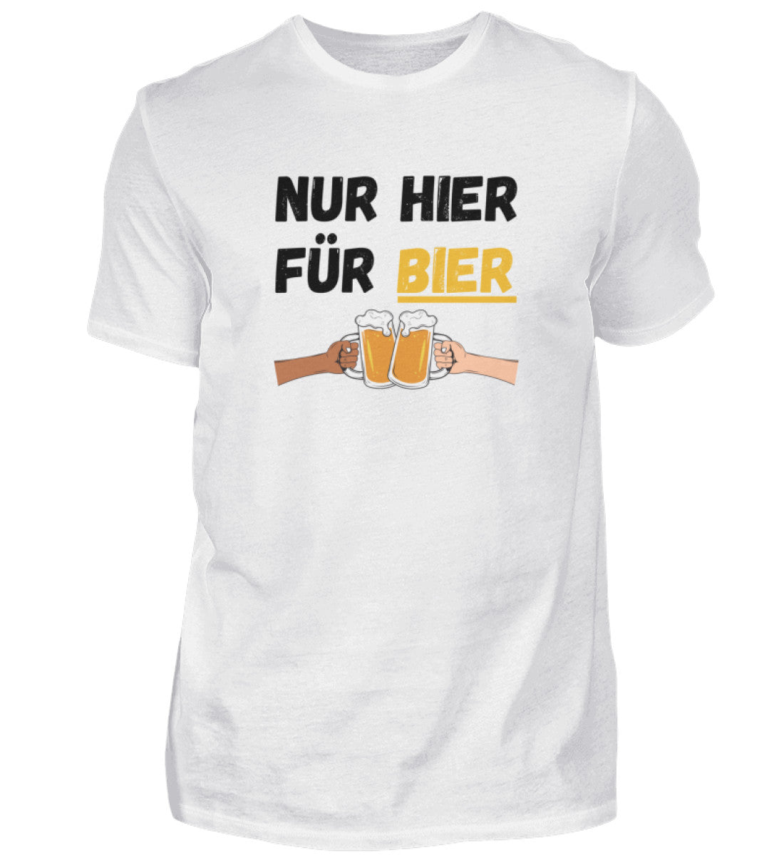 Nur hier für Bier  - T-Shirt
